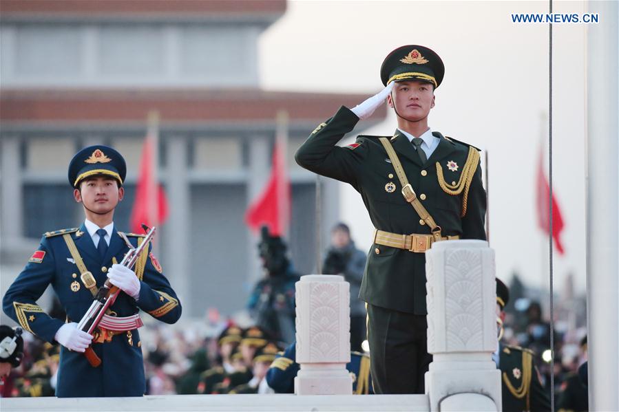 CHINA-BEIJING-PLA-FLAG-RAISING CEREMONY(CN)