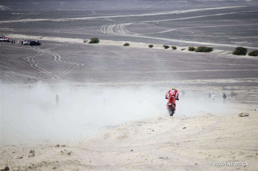 (SP)PERU-PISCO-DAKAR RALLY-STAGE 2