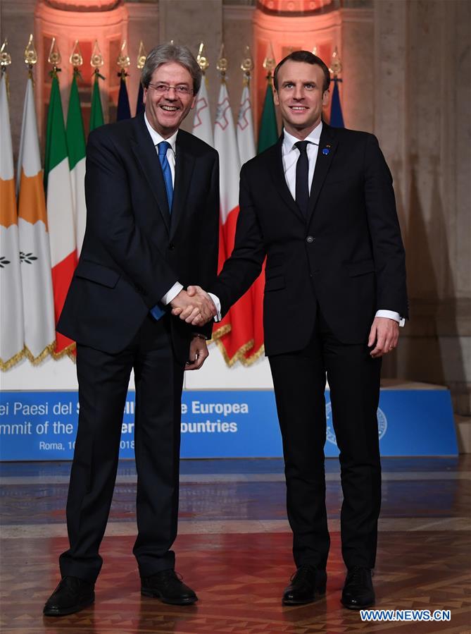 ITALY-ROME-SOUTHERN EU-SUMMIT