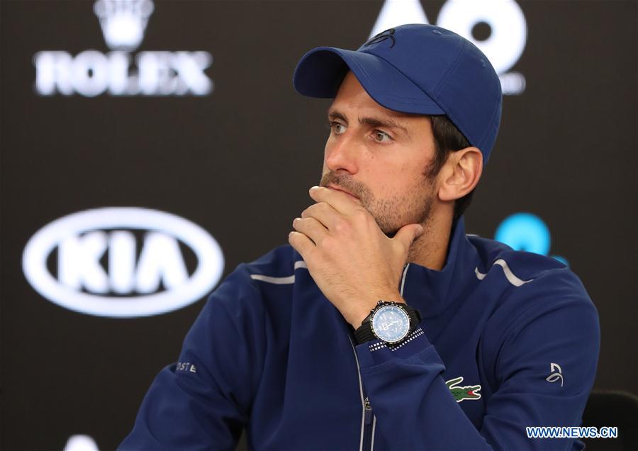 (SP)AUSTRALIA-MELBOURNE-TENNIS-AUSTRALIAN OPEN-PRESS CONFERENCE 