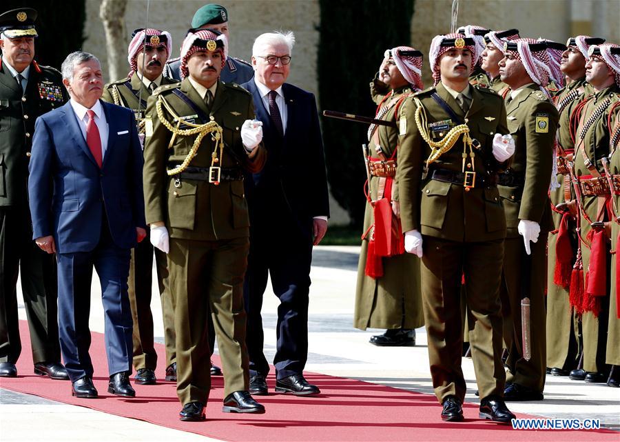 JORDAN-AMMAN-GERMAN PRESIDENT-VISIT