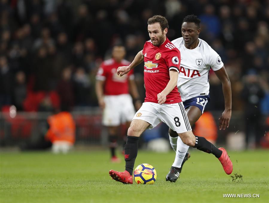 (SP)BRITAIN-LONDON-FOOTBALL-HOTSPUR VS MAN UNITED