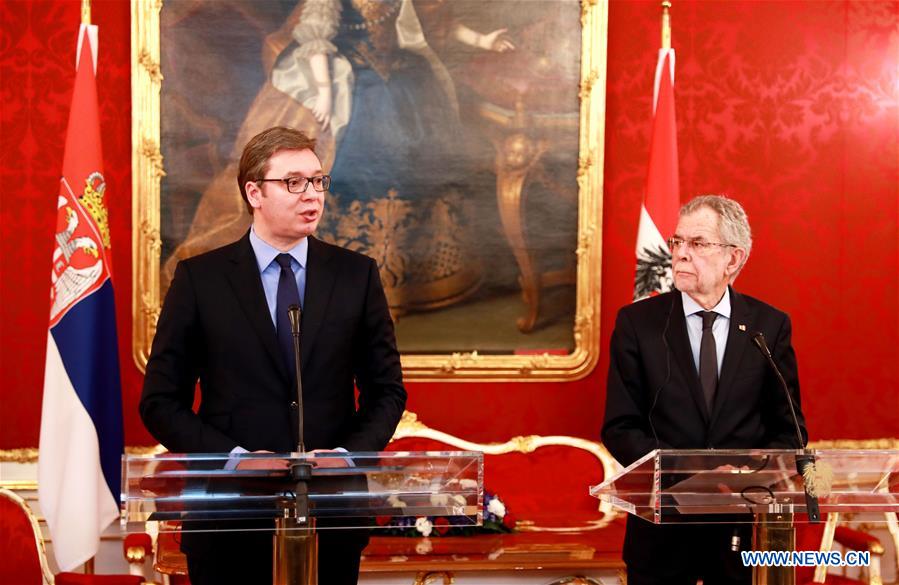 AUSTRIA-VIENNA-SERBIA-PRESIDENT-VISIT