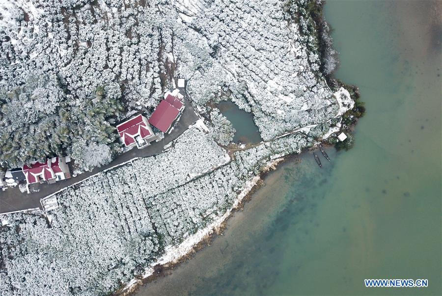 CHINA-ZHEJIANG-JIANDE-VILLAGES-AERIAL VIEW(CN)