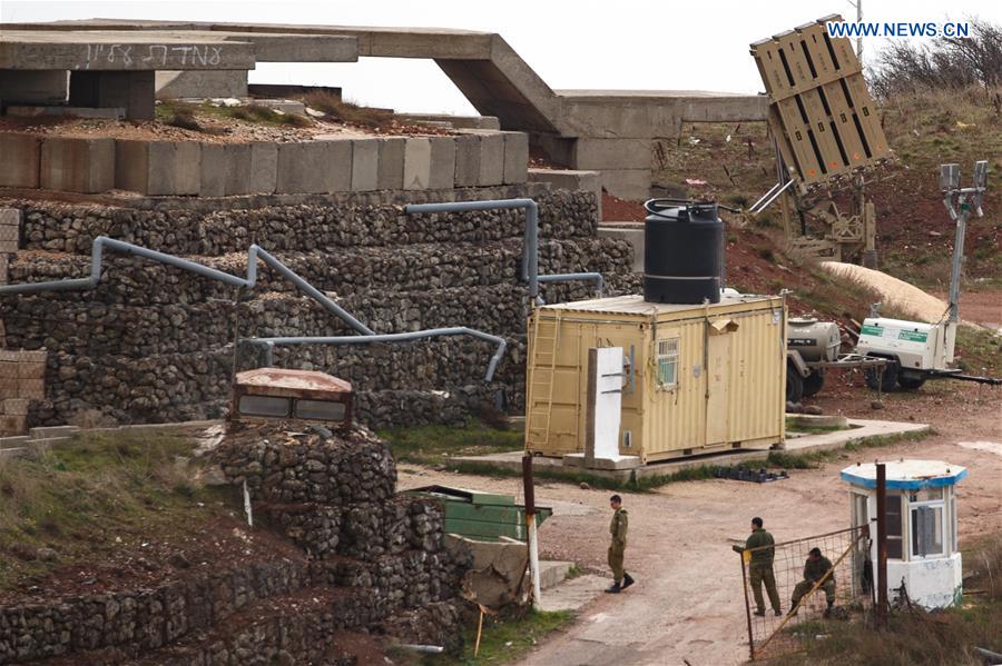 MIDEAST-GOLAN HEIGHTS-IRON DOME-DEPLOYMENT