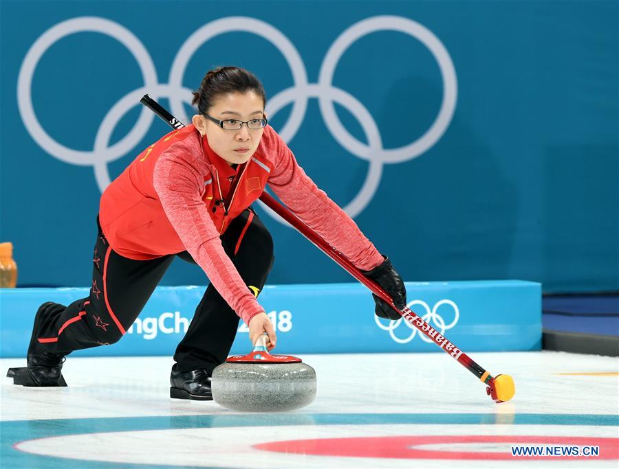 (SP)OLY-SOUTH KOREA-PYEONGCHANG-CURLING-WOMEN-ROUND ROBIN-CHN VS DEN