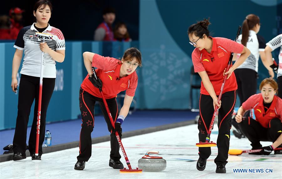 (SP)OLY-SOUTH KOREA-PYEONGCHANG-CURLING-WOMEN-ROUND ROBIN-CHN VS KOR 