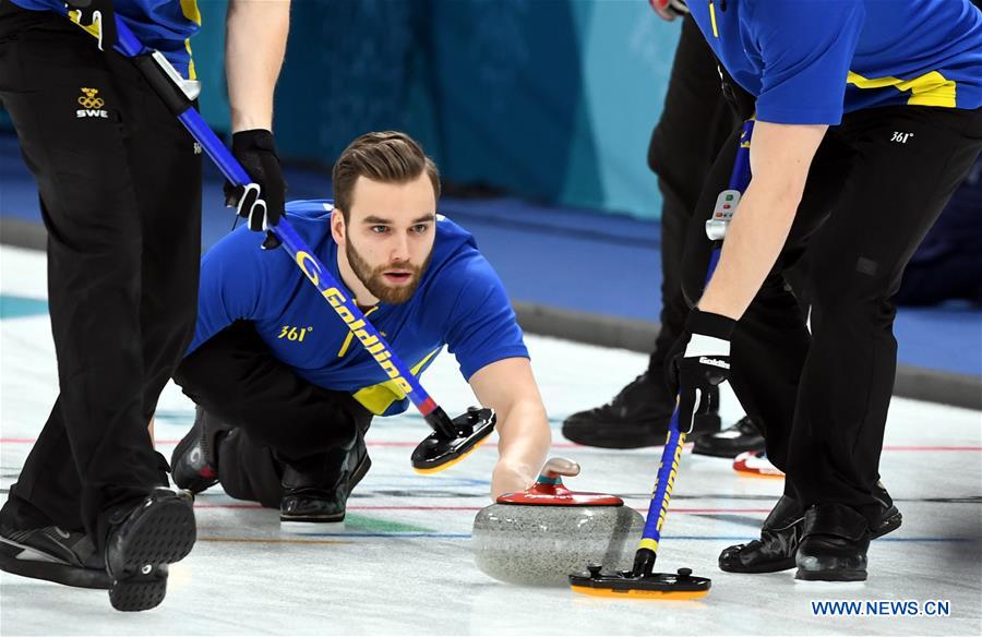 (SP)OLY-SOUTH KOREA-PYEONGCHANG-CURLING-MEN-SEMI-FINAL-SWE VS SUI