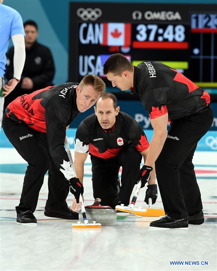 (SP)OLY-SOUTH KOREA-PYEONGCHANG-CURLING-MEN-SEMI-FINAL-USA VS CAN