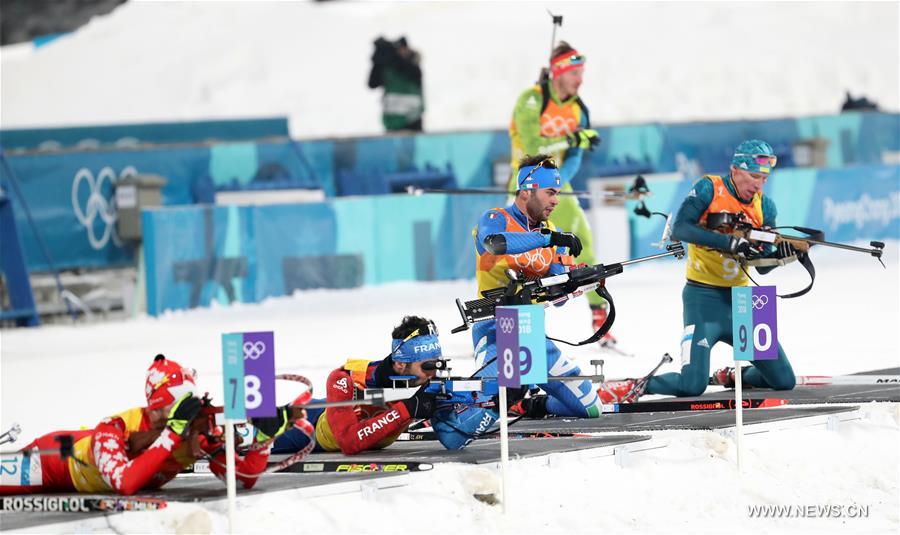 (SP)OLY-SOUTH KOREA-PYEONGCHANG-BIATHLON-MEN'S 4X7.5KM RELAY