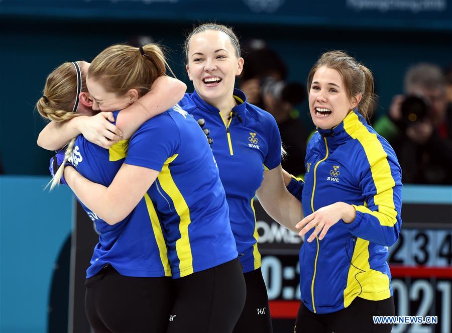 (SP)OLY-SOUTH KOREA-PYEONGCHANG-CURLING-WOMEN'S GOLD MEDAL GAME-SWE VS KOR