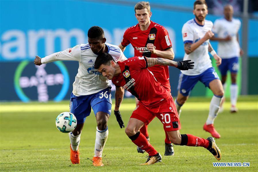 (SP)GERMANY-LEVERKUSEN-SOCCER-BUNDESLIGA-B04 VS S04