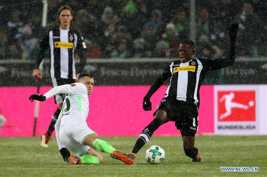 (SP)GERMANY-MOENCHENGLADBACH-SOCCER-BUNDESLIGA-BMG VS SVW