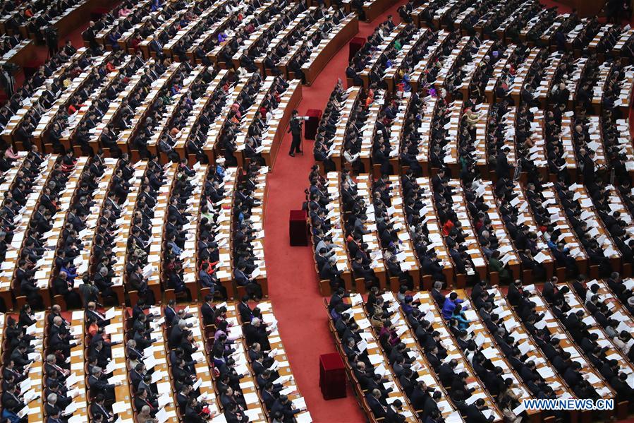 (TWO SESSIONS)CHINA-BEIJING-NPC-SECOND PLENARY MEETING (CN)