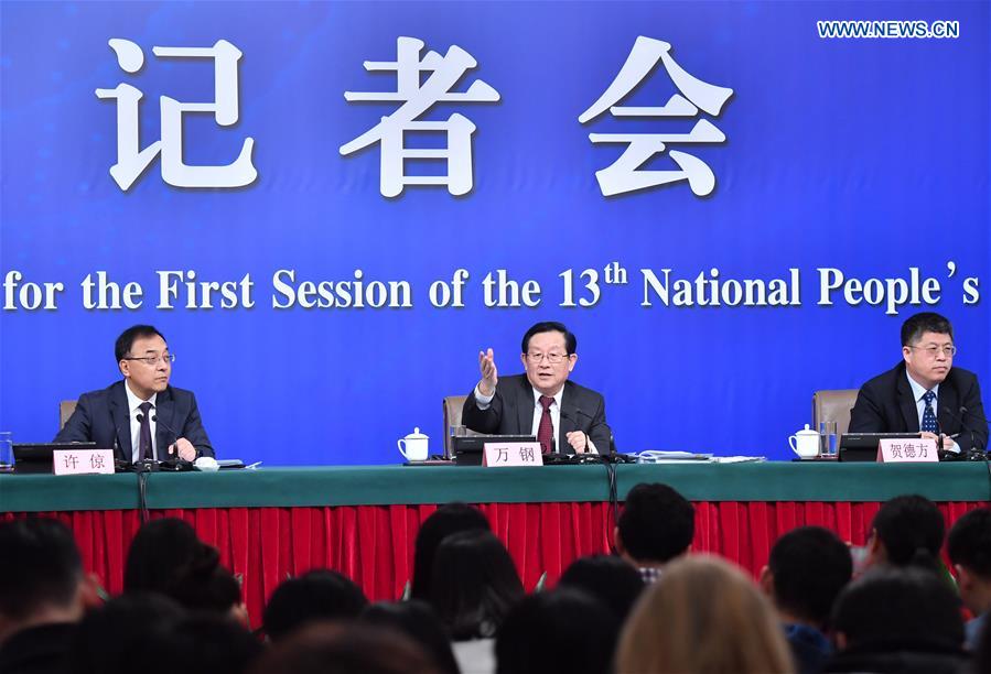 (TWO SESSIONS)CHINA-BEIJING-NPC-PRESS CONFERENCE-INNOVATIVE COUNTRY (CN)