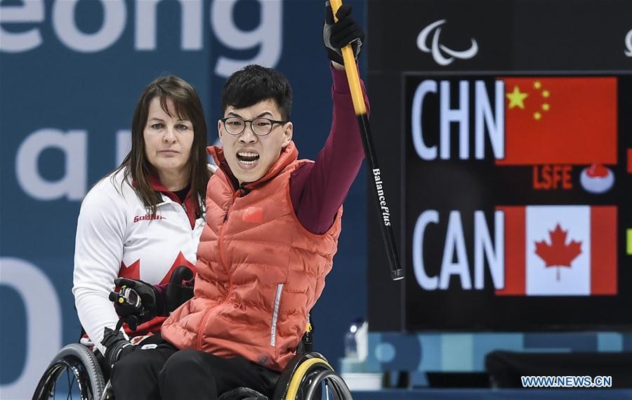 (SP)OLY-PARALYMPIC-SOUTH KOREA-PYEONGCHANG-WHEELCHAIR CURLING