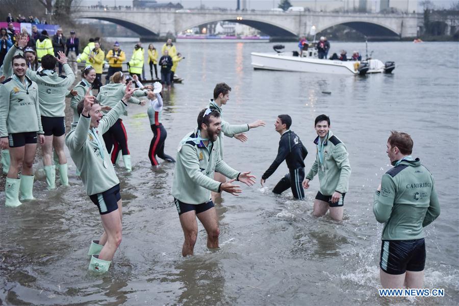 (SP)BRITAIN-LONDON-BOAT RACES-OXFORD-CAMBRIDGE