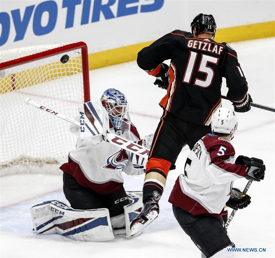 (SP)U.S.-ANAHEIM-ICE HOCKEY-NHL