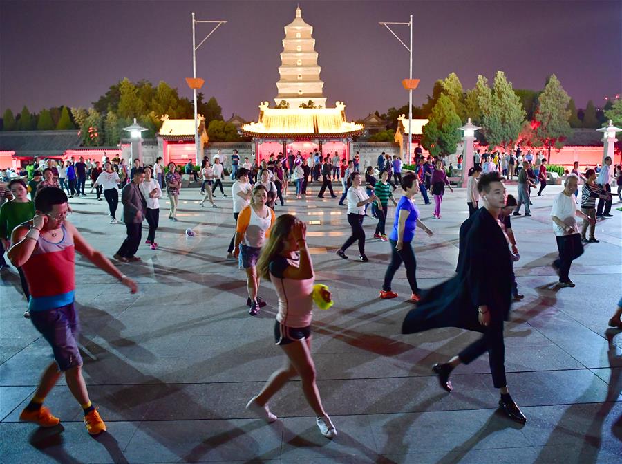 CHINA-XI'AN-SQUARE DANCE(CN)