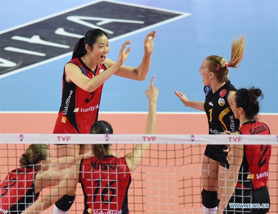 (SP)TURKEY-ISTANBUL-VOLLEYBALL-TURKISH WOMEN LEAGUE-FINAL