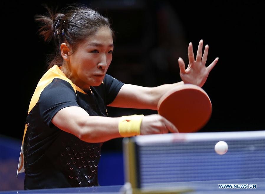 (SP)SWEDEN-HALMSTAD-TABLE TENNIS-WORLD TEAM CHAMPIONSHIPS-DAY 3