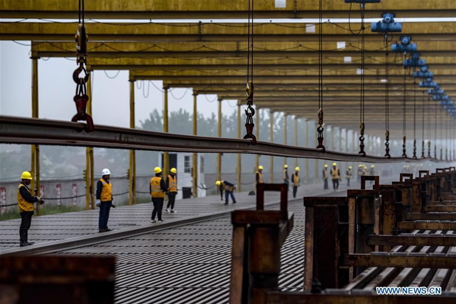 CHINA-HUBEI-HIGH-SPEED RAILWAY-CONSTRUCTION (CN)