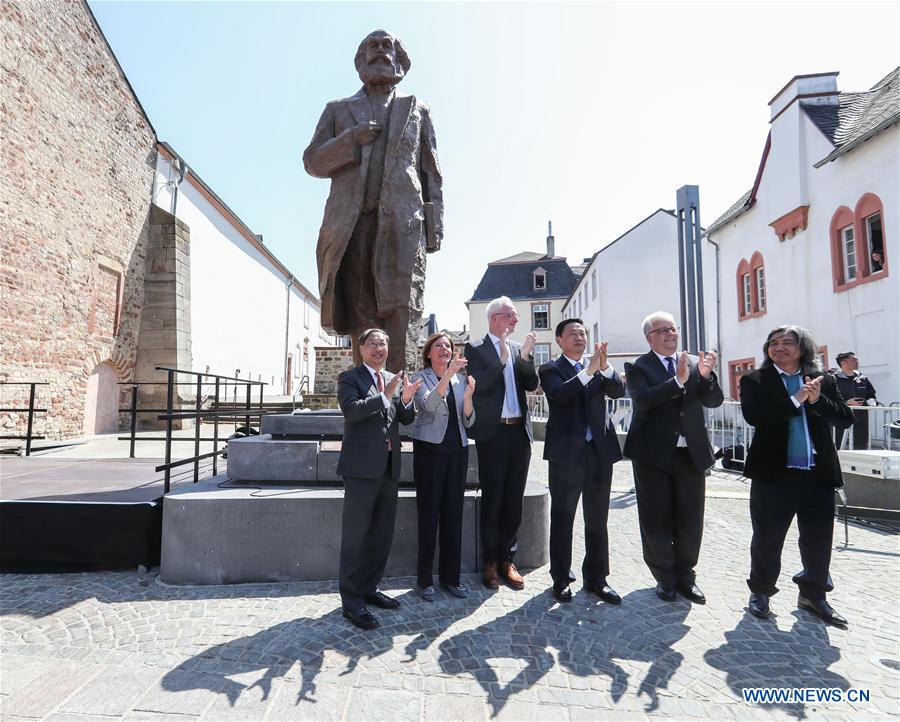 GERMANY-TRIER-KARL MARX STATUE-UNVEILING CEREMONY