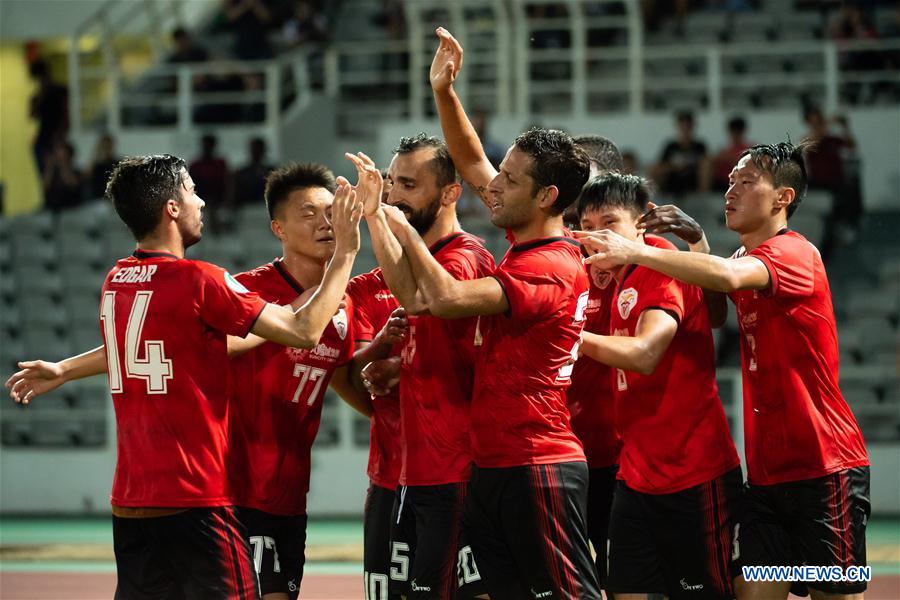 (SP)CHINA-MACAO-FOOTBALL-AFC CUP-BENFICA VS HWAEPUL