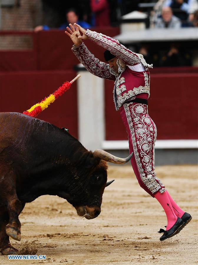 SPAIN-MADRID-BULLFIGHT