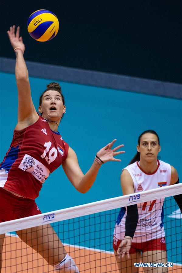 (SP)CHINA-MACAO-VOLLEYBALL-NATIONS LEAGUE-SERBIA VS POLAND(CN)