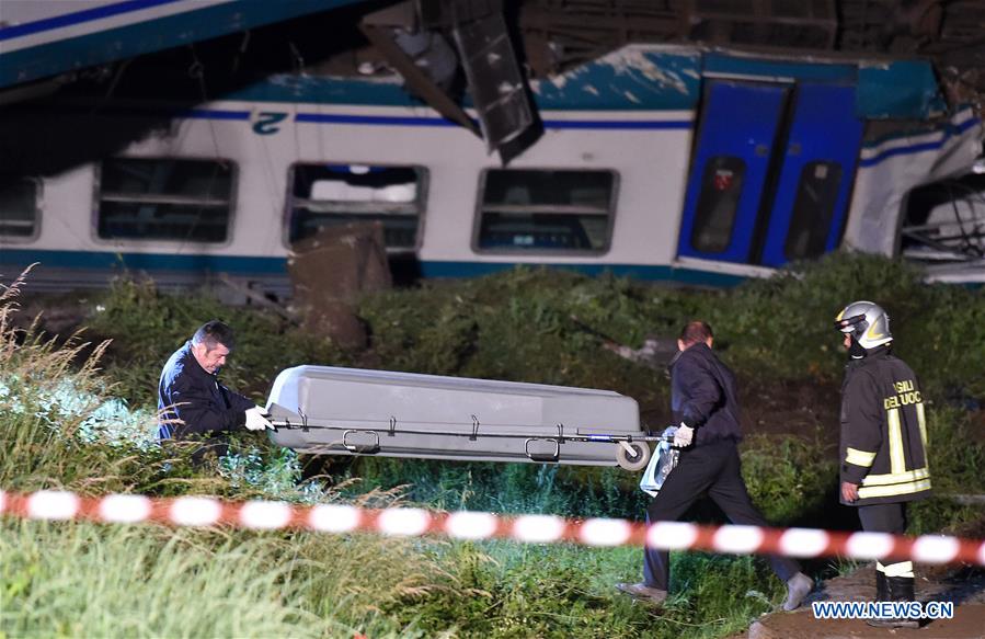 ITALY-TRAIN INCIDENT