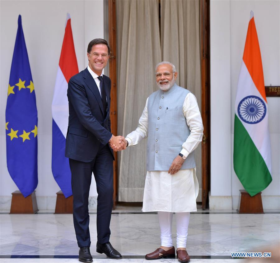 INDIA-NEW DELHI-NETHERLANDS-DIPLOMACY