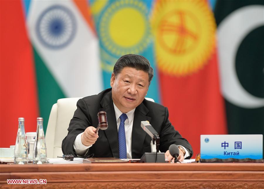 (SCO SUMMIT) CHINA-QINGDAO-XI JINPING-SCO-SUMMIT (CN)