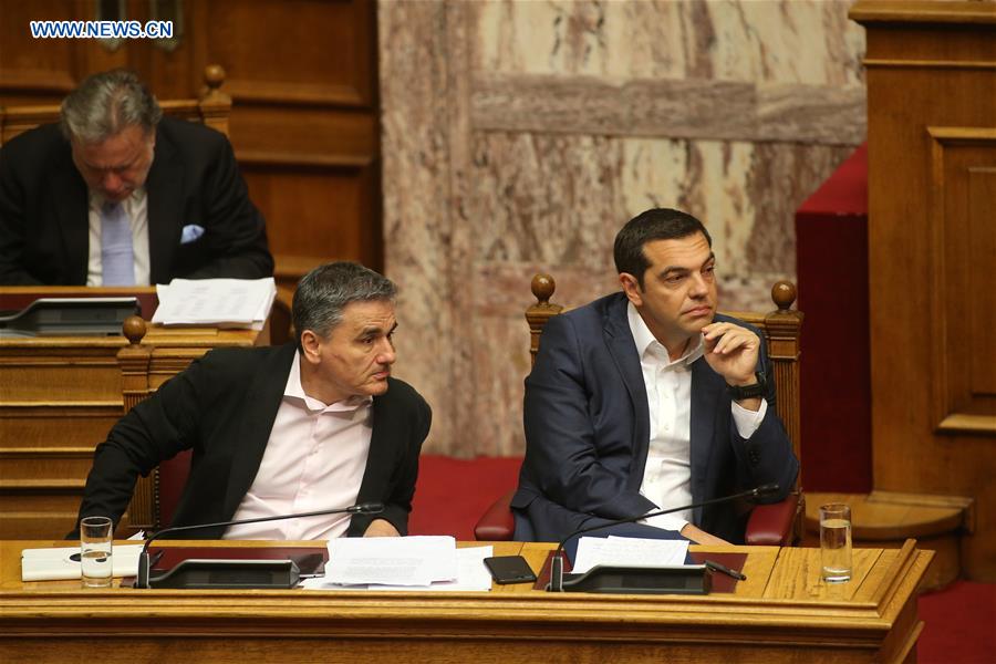 GREECE-ATHENS-PARLIAMENT-FINAL BAILOUT-MEASURES