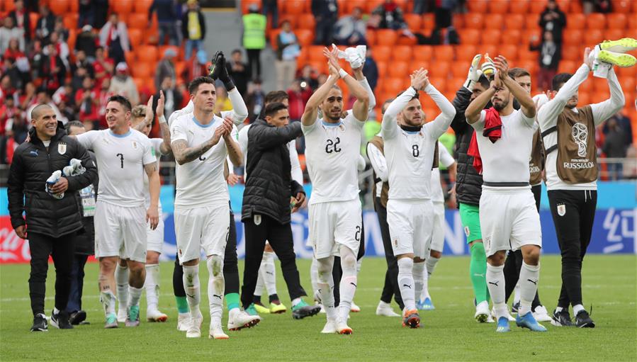 (SP)RUSSIA-YEKATERINBURG-2018 WORLD CUP-GROUP A-EGYPT VS URUGUAY