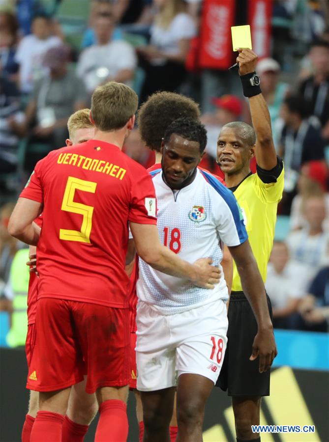 (SP)RUSSIA-SOCHI-2018 WORLD CUP-GROUP G-BELGIUM VS PANAMA 