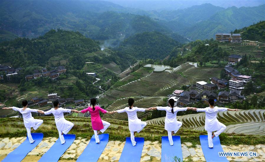 #CHINA-INTERNATIONAL YOGA DAY (CN)