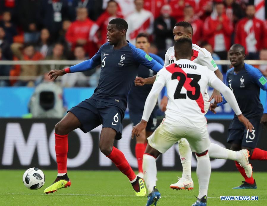 (SP)RUSSIA-YEKATERINBURG-2018 WORLD CUP-GROUP C-FRANCE VS PERU