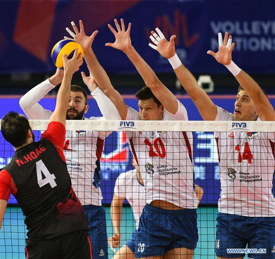 (SP)CHINA-JIANGMEN-VOLLEYBALL-FIVB NATIONS LEAGUE-MEN (CN)