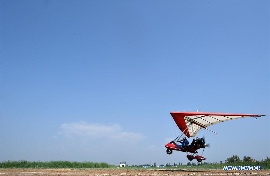 CHINA-NINGXIA-YINCHUAN-FARMER-PILOT (CN)