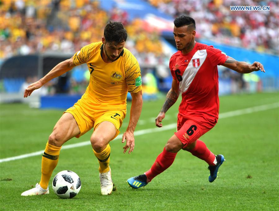 (SP)RUSSIA-SOCHI-2018 WORLD CUP-GROUP C-AUSTRALIA VS PERU