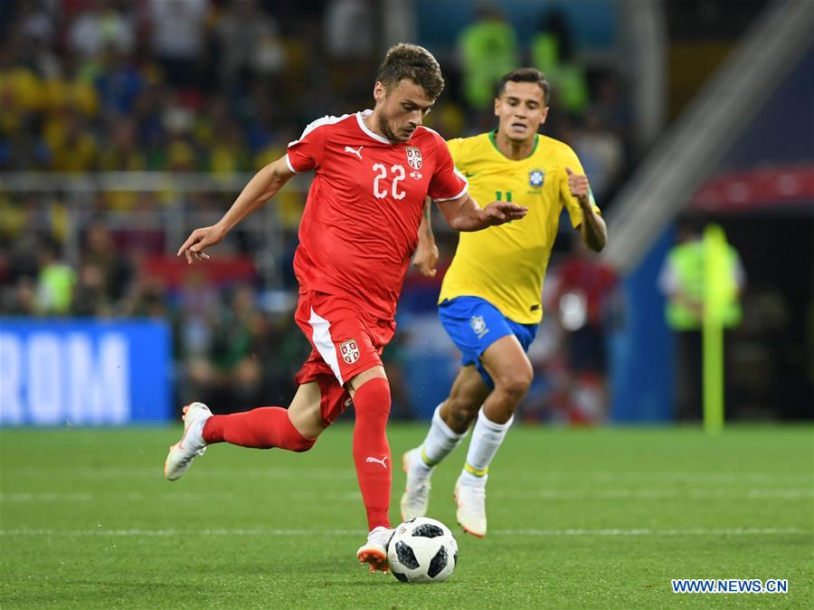 (SP)RUSSIA-MOSCOW-2018 WORLD CUP-GROUP E-SERBIA VS BRAZIL