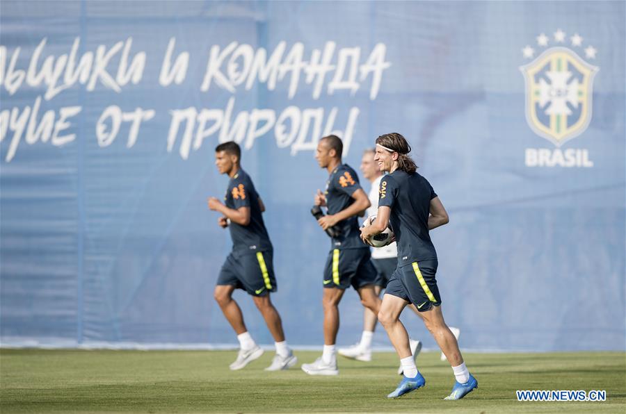 (SP)RUSSIA-SOCHI-2018 WORLD CUP-BRAZIL-TRAINING