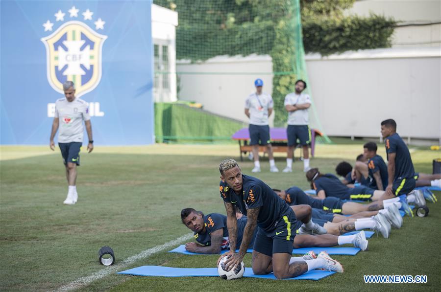 (SP)RUSSIA-SOCHI-2018 WORLD CUP-BRAZIL-TRAINING