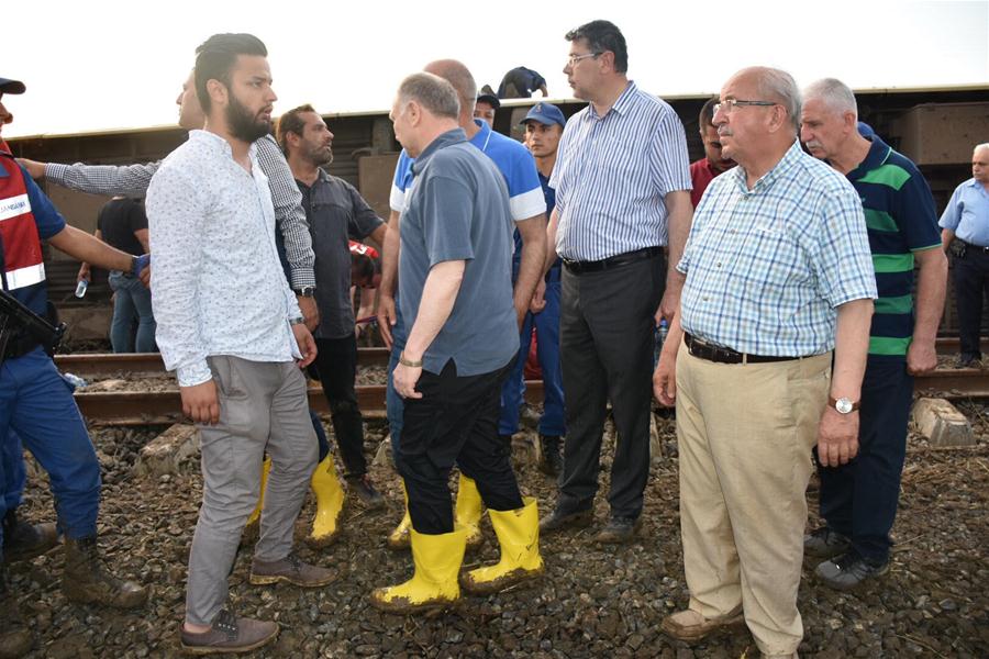 TURKEY-TEKIRDAG-TRAIN-DERAILMENT