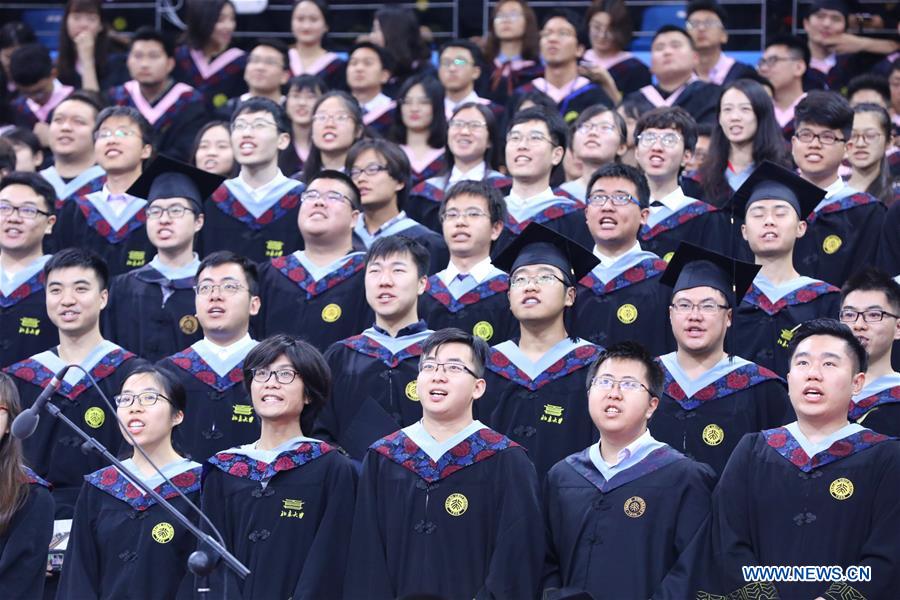 CHINA-BEIJING-PKU-COMMENCEMENT CEREMONY (CN) 