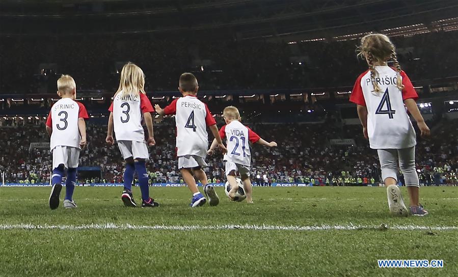 (SP)RUSSIA-MOSCOW-2018 WORLD CUP-SEMIFINAL-ENGLAND VS CROATIA