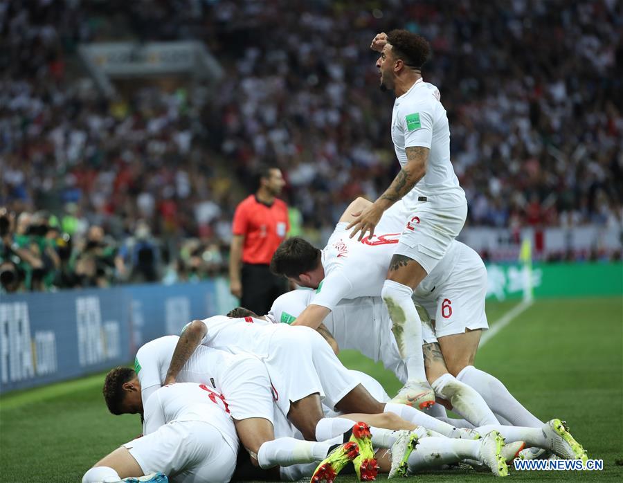 (SP)RUSSIA-MOSCOW-2018 WORLD CUP-SEMIFINAL-ENGLAND VS CROATIA