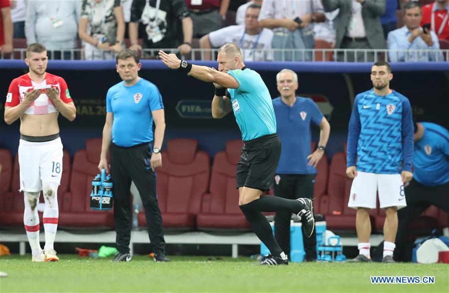 (SP)RUSSIA-MOSCOW-2018 WORLD CUP-FINAL-FRANCE VS CROATIA