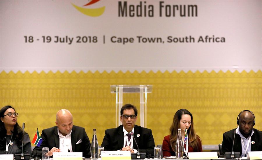 SOUTH AFRICA-CAPE TOWN-BRICS MEDIA FORUM-OPENING